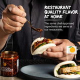 Momofuku Umami Essentials Starter Pack by David Chang, Original Chili Crunch, Soy Sauce, and Savory Salt, Chef Made for Easy at Home Cooking, Extra