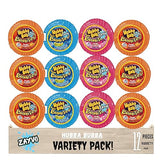 Hubb@ -Bubb@ Bubble Tape Gum - 2 oz., 12 Pack, Chewy Fruity Gum, Individually Wrapped, Long-Lasting, Fun Snack for Kids, Lunch, Travel & On-the-Go