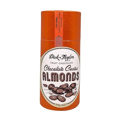 Dick Taylor Chocolate Chocolate Covered Almonds, 6 OZ