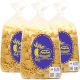 Maestri Pastai, Gourmet Ruote "Wagon Wheels" Italian Pasta (Pack of 3) Special "Series 42", Superior Taste & Texture, Premium Quality Imported from
