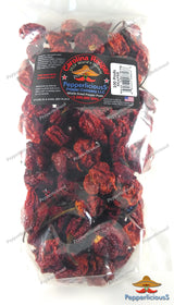 100 Whole Dried Carolina Reaper Chili Pepper Pods