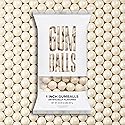 Candy Envy - Shimmer White Gumballs - 1 Inch - Approximately 113 Gumballs Per 2lb Bag - Bulk White Candy - North American Made & Kosher Certified