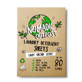 Eco-Friendly Laundry Detergent Sheets - Efficient, Clean, and Fresh Scented, Washer-Friendly Soap Sheet - No Mess & Space-Saving Laundry Strips