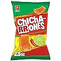 Barcel Chicharrones 2.5 oz Sharing Size Bag, Chili Pepper & Lime Flavored Spicy Puffed Wheat Snack