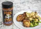 BBQ Pit Stop Pork Star Pork Rub - Exceptional Pulled Pork - 12.6 Ounce