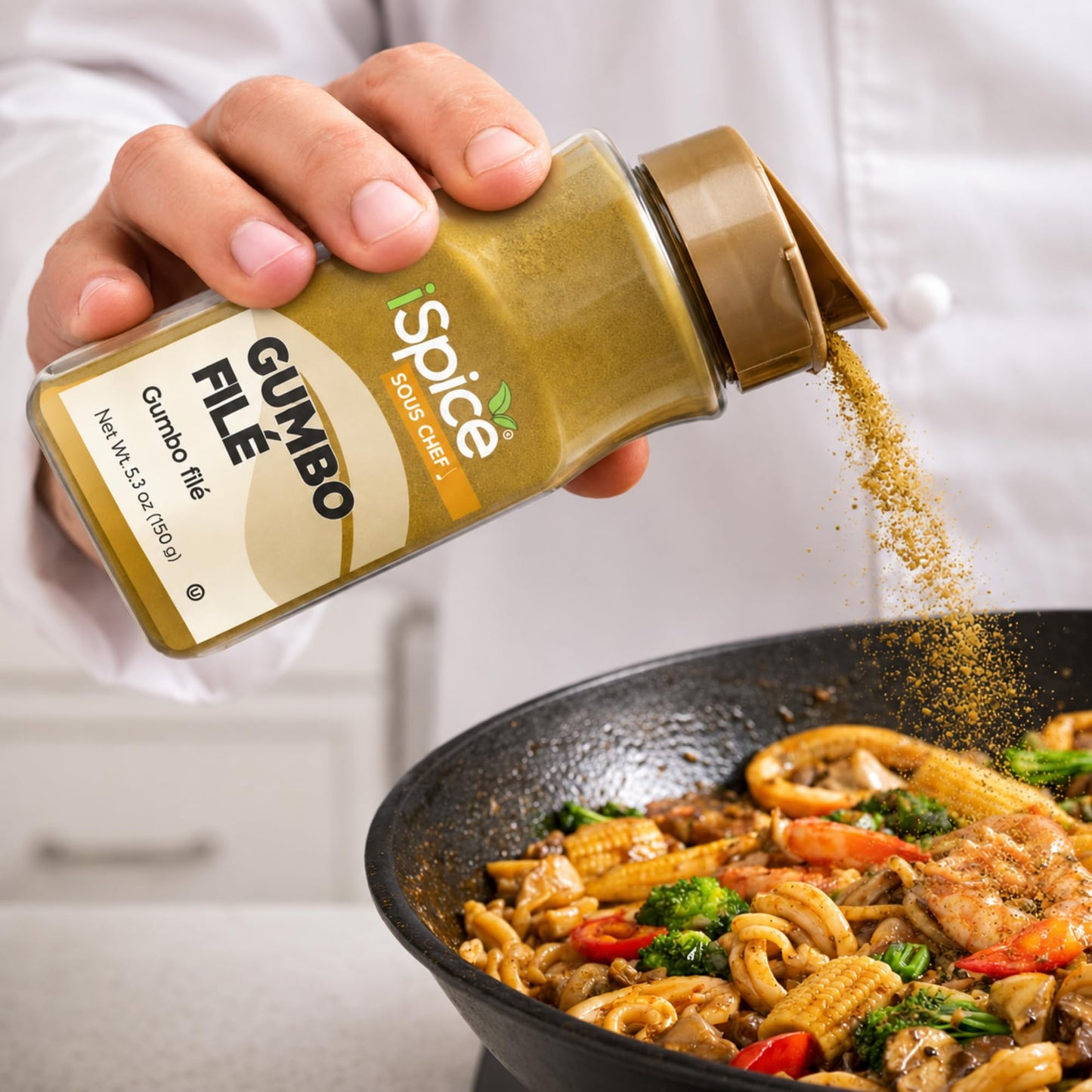 iSpice - GUMBO FILÉ POWDER 5.3oz (150g)