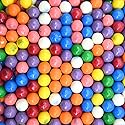 Candy Retailer 3/4 Inch Gumballs (Assorted 8 Flavors, 1 Lb)