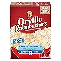 Orville Redenbacher’s Microwave Popcorn Value Size, Homestyle Butter Flavor, 3g Fiber Per Serving, 3.29 oz., 12-Count