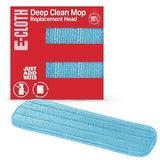 E-Cloth Deep Clean Mop Head Replacement - Microfiber Mop Pads, Reusable Washable Pads for Wet Floor Cleaning, Hardwood, Tile, Laminate & Stone, 100