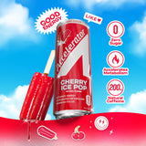 Accelerator Active Energy Drink, Cherry Ice Pop 12oz can (12 pack)