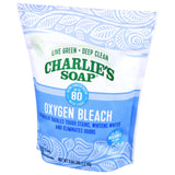 Charlie's Soap - Oxygen Bleach (2.64 Lbs., 1 Pack) Non-Chlorine Bleach Alternative Powder - Whiten Laundry & Remove Stains - Safer for Colors