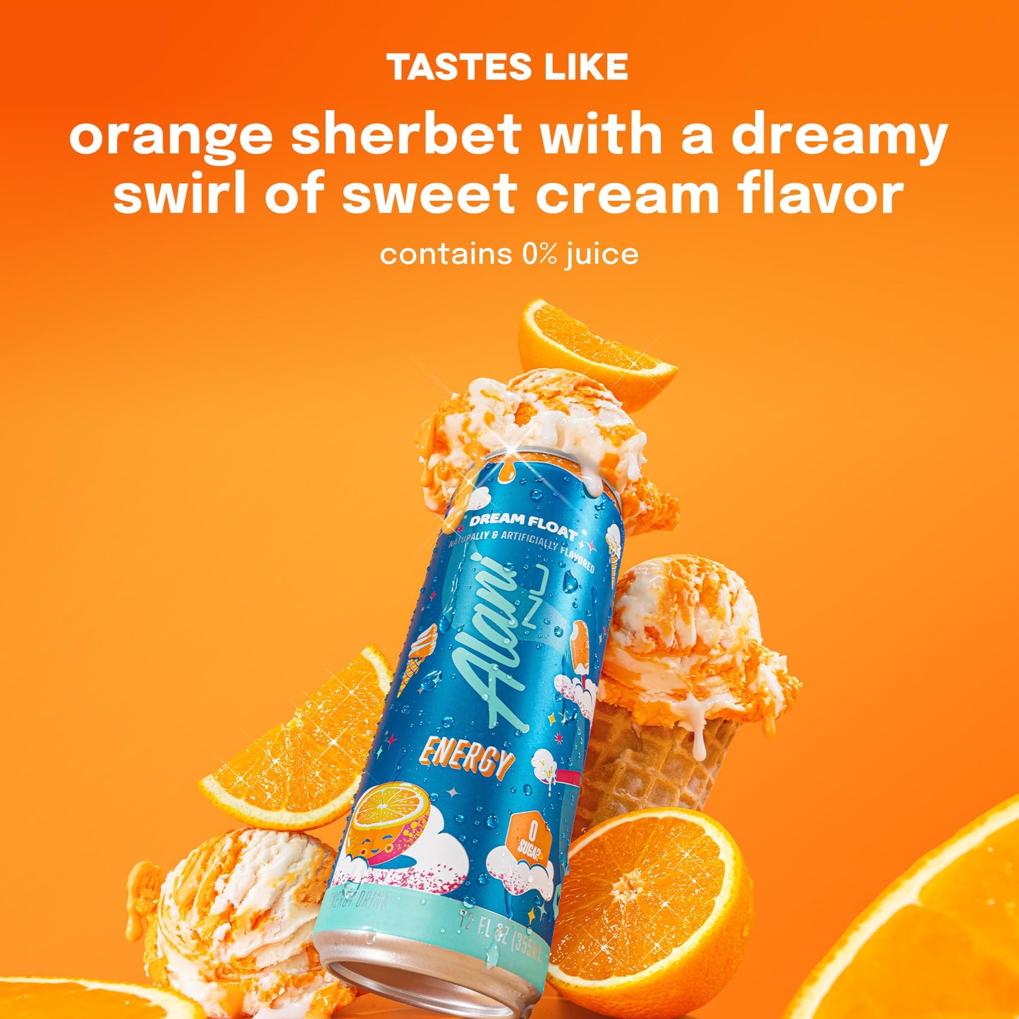 Alani Nu Dream Float Sugar Free Energy Drink (Pack of 12)