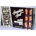 Hawaiian Host SELECTED WHOLE AND HALVES CHOCOLATE COVERED MACADAMIA NUTS GIFT BOX NET WT 16 OZ (453 g)