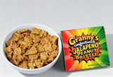 Granny's Confections Old-Fashioned Jalapeño Peanut Brittle - Spicy Gourmet Candy 1Lb Bag (454g). Amazing Balance of Sweet and Heat. Amazing Gift