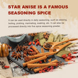 52USA Star Anise Whole, 4 Ounce (Pack of 1), NON-GMO Verified Chinese Star Anise Whole, Dried Star Anises Pods for Tea and baking