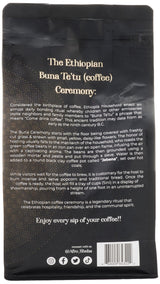 Afro Sheba Coffee - Whole Bean Medium Roast Coffee - Full Body - Ethiopian Single Origin - Ground - Low Acid - Washed & Natural - 1 lb (16 oz) (Guji)