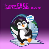 The Original Bag of Poo®, Penguin Poo (Vanilla Flavor Cotton Candy) Novelty Poop Gag Gift. Free sticker inside.