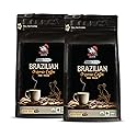 whole beans coffee gift set - BRAZILIAN WHOLE BEANS COFFEE ORGANIC, Medium Roast, non gmo, 100% Arabica, Fair Trade, low acid, organic coffee beans