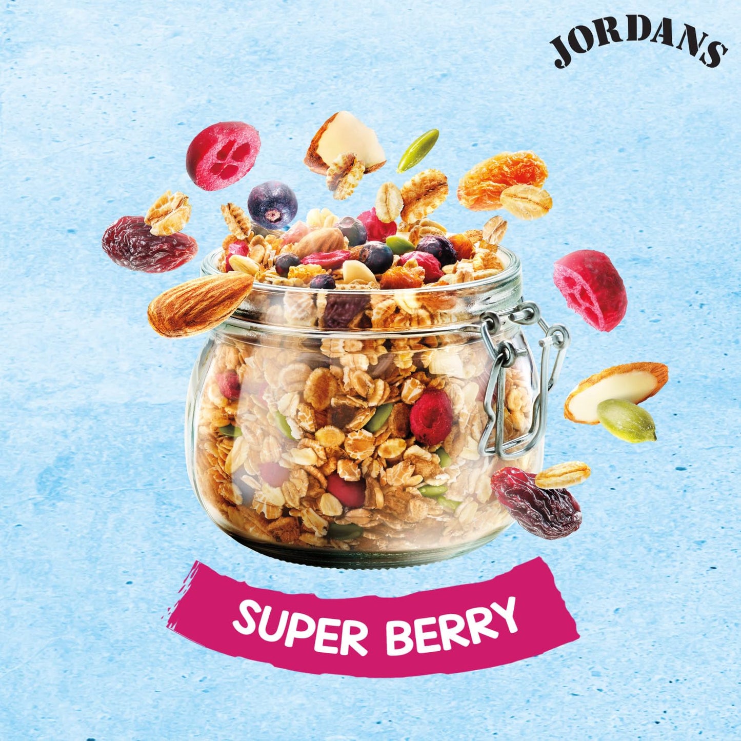 JORDANS Super Berry Muesli, 400 GR
