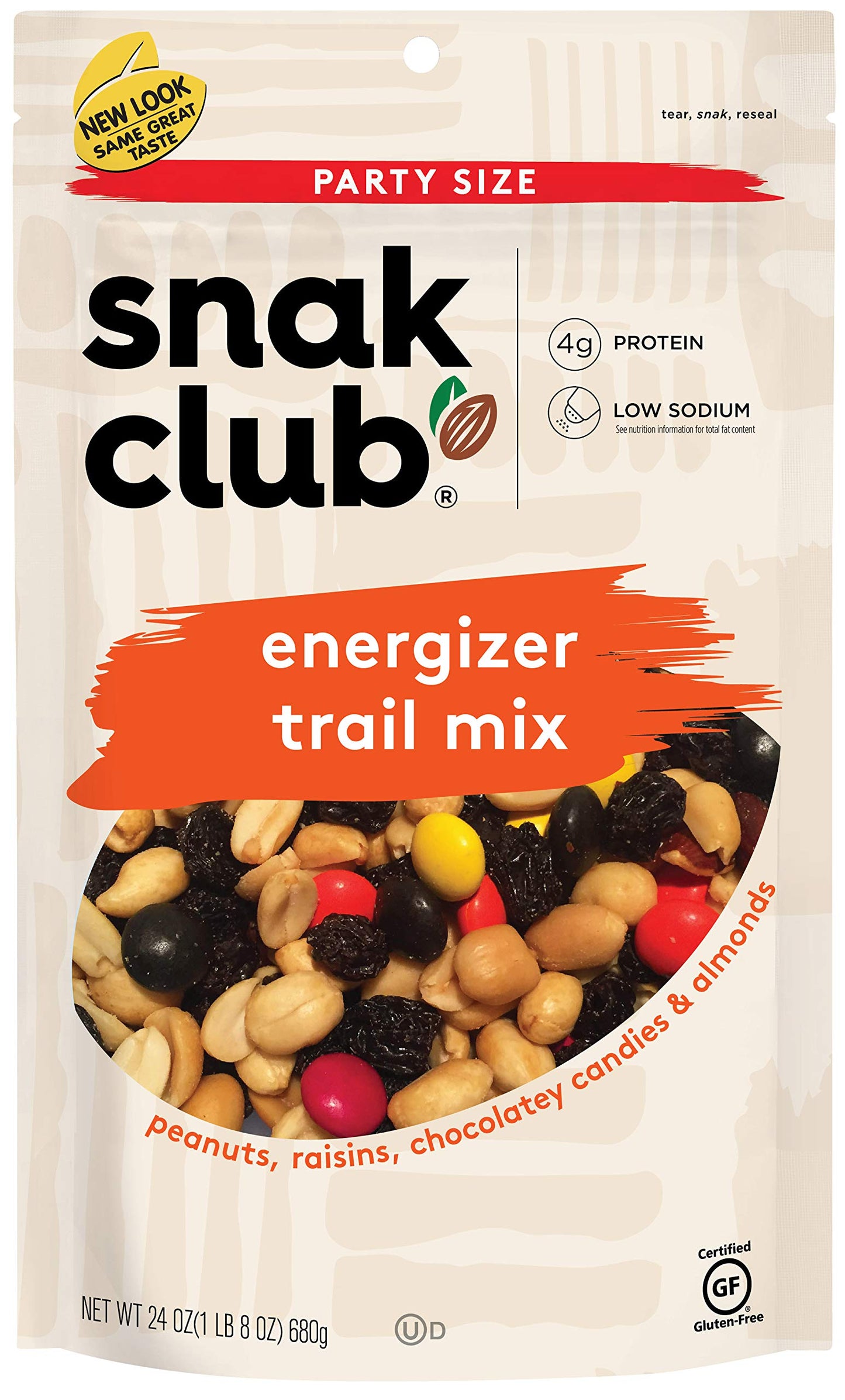 Snak Club Energizer Trail Mix, 24 Ounce