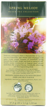Greenfield Tea, Spring Melody, 25 Count