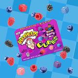 WARHEADS Berry Cubes - Sour, Sweet Berry Mix - Wildberry, Cloudberry, Blueberry, & Sourberry Flavors - 3.5 oz. Theater Boxes - 2 Pack