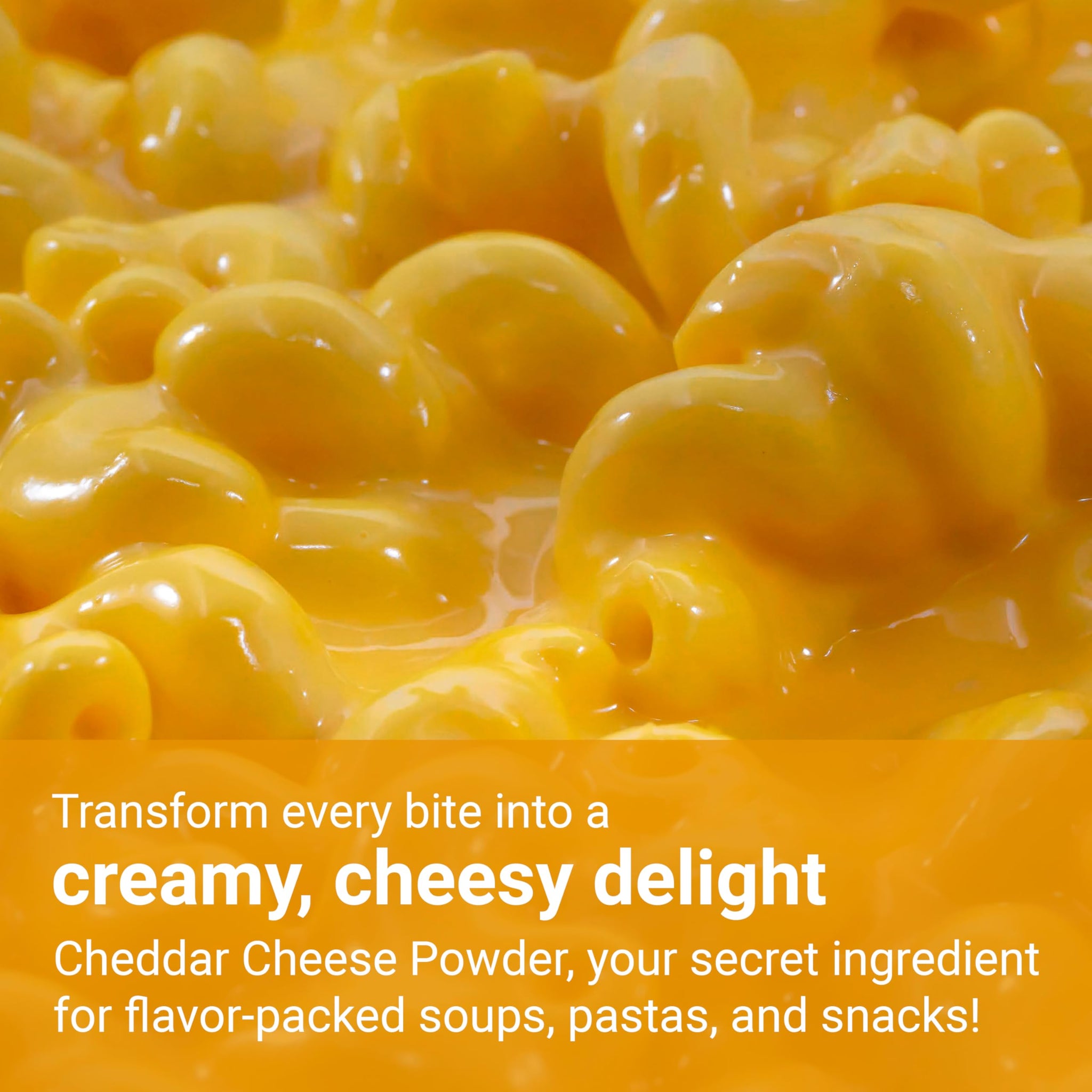 Cheddar Cheese Powder with Whey Protein Concentrate, 2lbs | Made from Real Raw Cheese | Authentic Sharp Flavor | All Purpose Seasoning | Great for Mac