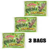 ASS KICKIN' Spicy Pickle Microwave Popcorn Bags - 3 Packs - Ultimate Spicy Pickle Gourmet Popcorn Gift - Makes a Great Movie Theater Popcorn or Snack