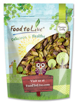 Food to Live - Dry Roasted Pistachio Halves and Pieces, 1 Pound - No Shell, Keto and Paleo Friendly Snack, Great for Salads, Cooking, Baking