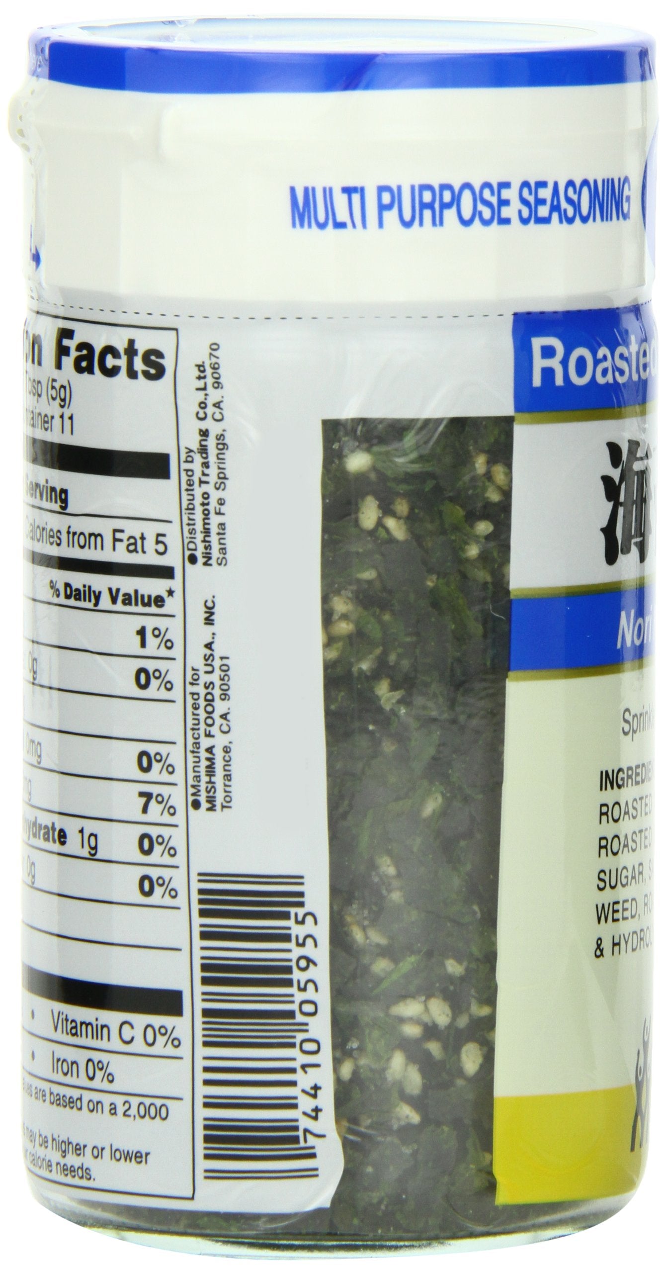 Shirakiku Furikake Nori Komi, 1.9-Ounce Units (Pack of 10)