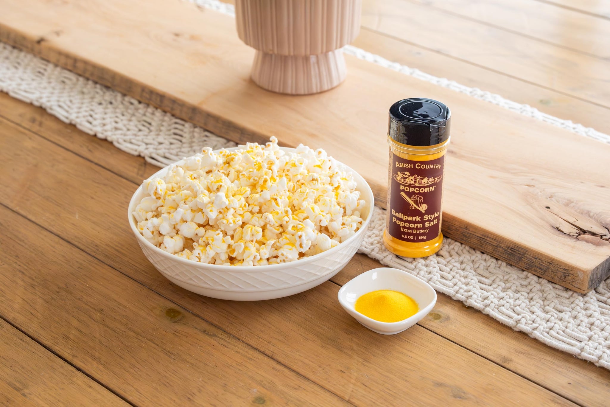 Amish Country Popcorn | Ballpark ButterSalt Popcorn Salt - 5.5 oz Bottle | Old Fashioned, Non-GMO and Gluten Free (5.5 oz Bottle)
