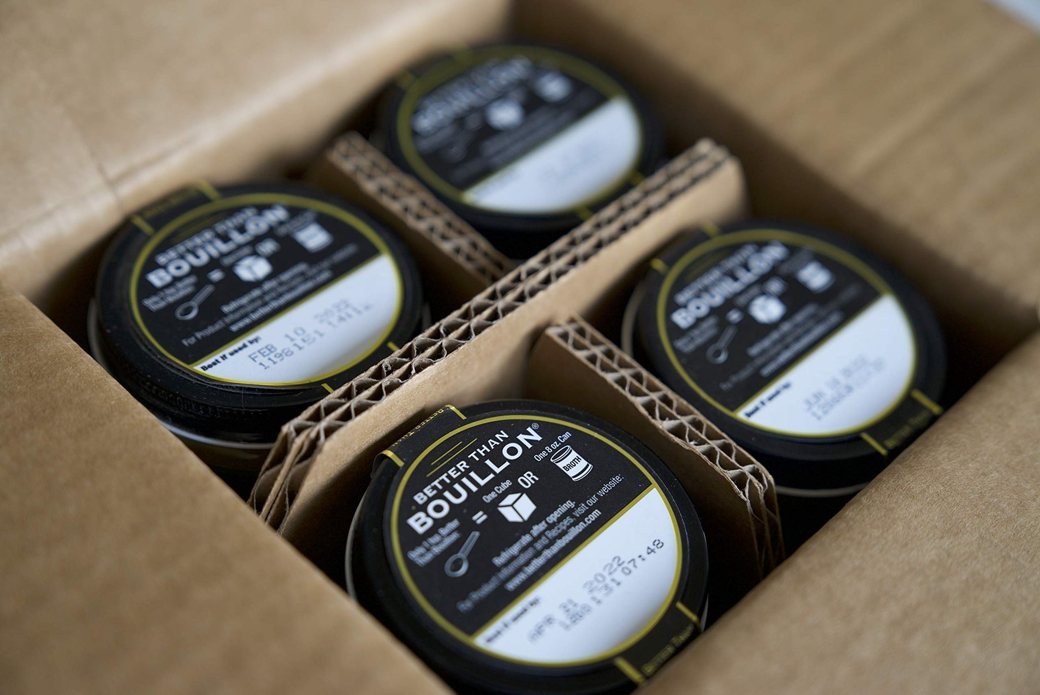 Better Than Bouillon Ham Base 8 oz (Pack of 4) with Teaspoon Scoop with BTB Authenticity Seal