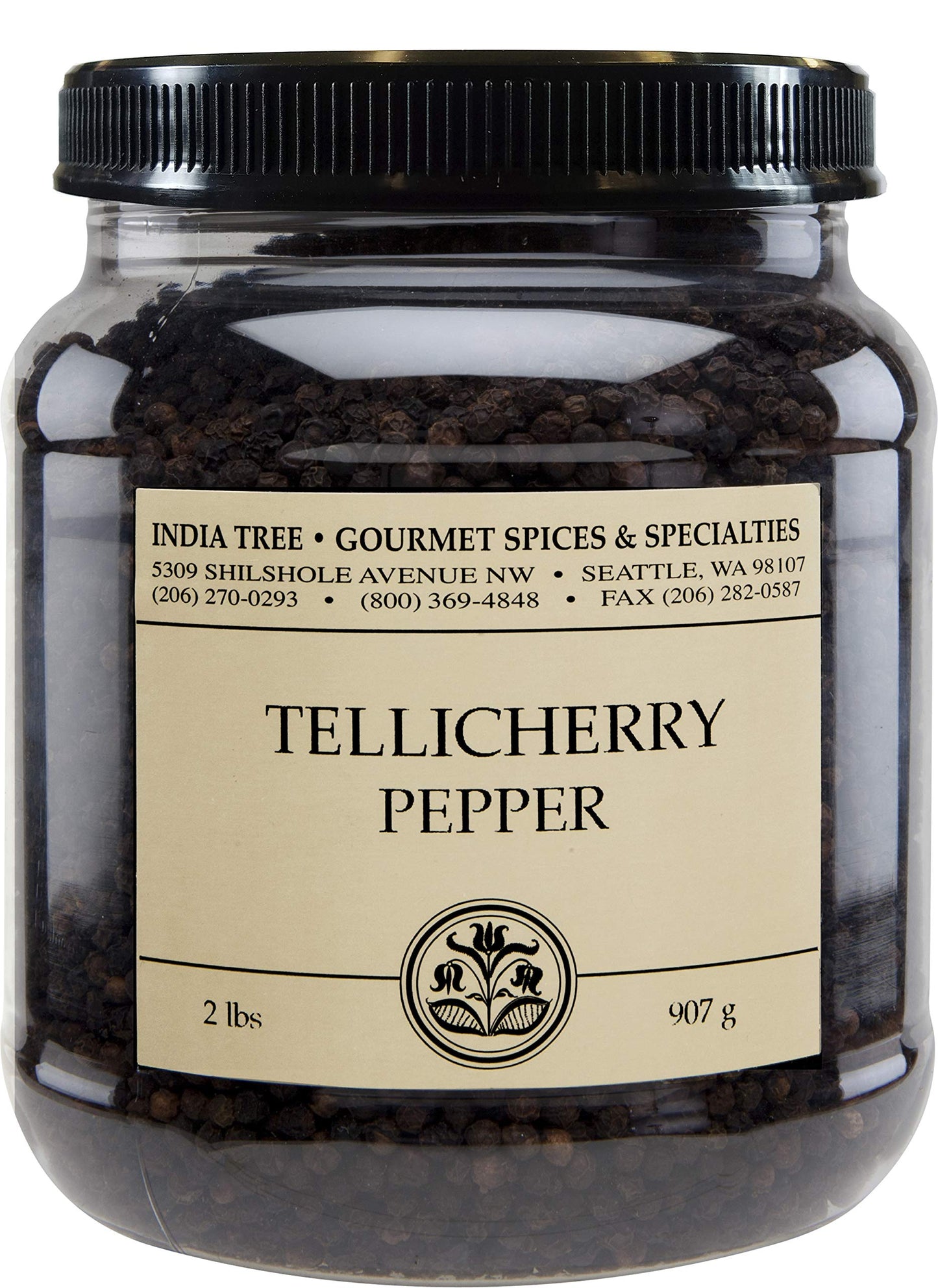 India Tree Tellicherry Pepper, 2 lb