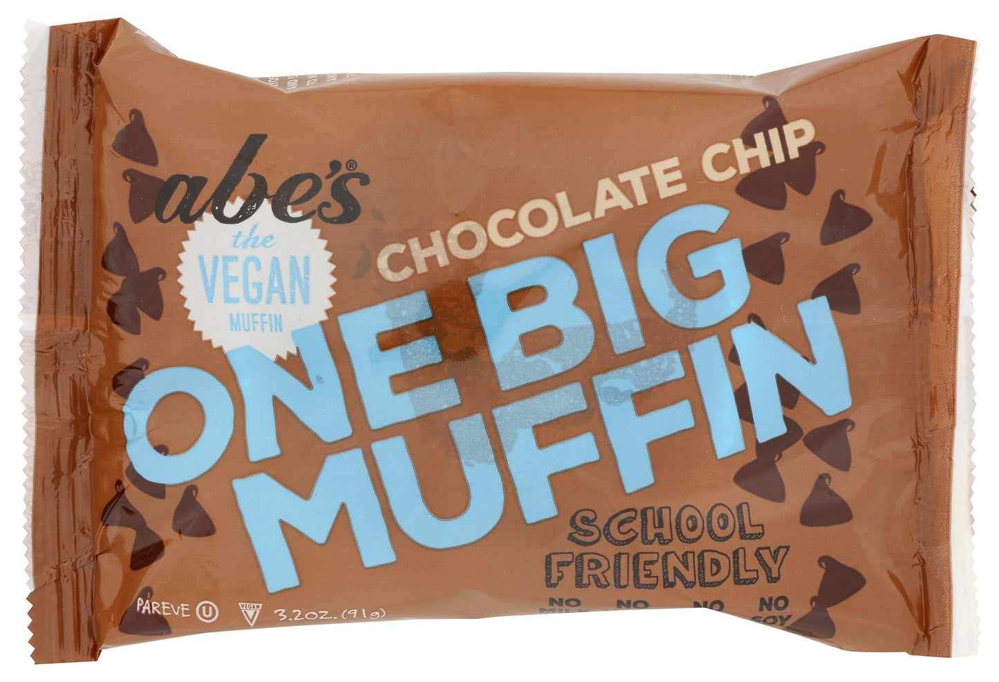 Abe's Chocolate Chip Muffin, 3.2 OZ