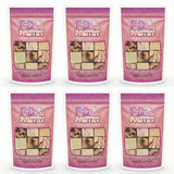 Freeze Dried Cheesecake Bites New York Style 4.1oz (6 Pack) - Caramel, Chocolate Chip and Strawberry Swirl Freeze Dried Dessert - Mini Chocolate