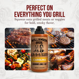 Williamson Bros - Classic Carolina BBQ Sauce | Mustard Barbeque Fusion, Gluten-Free, No High Fructose Corn Syrup, 15.5 oz