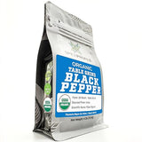 Spice Profile | USDA Certified Organic Black Pepper Ground | Raw and Natural | Resealable 4oz Pouch | Perfect for Cooking, Smoothies, Lattes, Teas