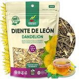 Hanan Dandelion Root Tea Loose Leaf - 100% Natural Diente de León Herbal Tea from Peru, Caffeine-Free Infusion for Digestive Support, Detox, Dried