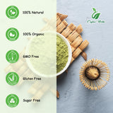 Cassava Leaves Powder - 100% Pure, Organic Dried Leaf Powder for Cooking and Beverages