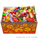 Sweet Candy Mix Gift Bag - Russian & Ukrainian Candy Mix - Assortment Chocolate and Caramel Party Candy Mix of Eastern European Confectionery