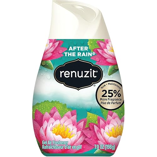 Renuzit Simply Refreshed Collection Gel Air Freshener, After The Rain 7 oz (Pack of 12)