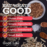 Good Life Natural’s Granola Cereal | Artisan Blended Energizing Granola Flakes | Healthy Snack | No Artificial Flavoring or Sweeteners | Non-GMO