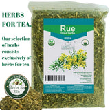 RUE Dried Herbs Ruda Seca, Ruda Graveolens, rue leaves and branches Dried Rue Leaves (Ruta graveolens) | Raw Herbal Ingredient (2 Ounce)