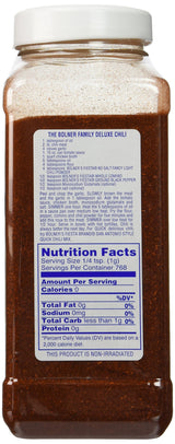 Bolner's Fiesta Fancy Light Chili Powder 16oz