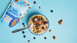 Livlo Keto Nut Granola Cereal - Only 2g Net Carb & Zero Added Sugar - Low Carb, Grain Free & Gluten Free Healthy Snack - Frosted Blueberry, 10.5 oz (3