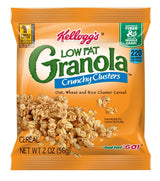 Kellogg's Low Fat Granola Crunchy Clusters, 2 Ounce (Pack of 48)