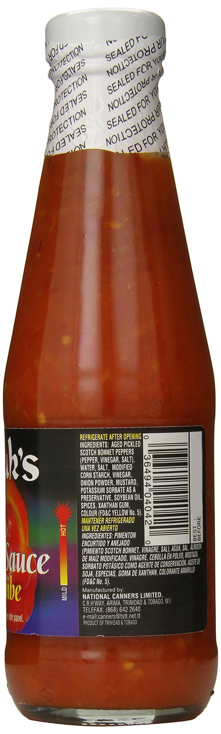 Matouk's West Indian Flambeau Sauce, 10 Ounce