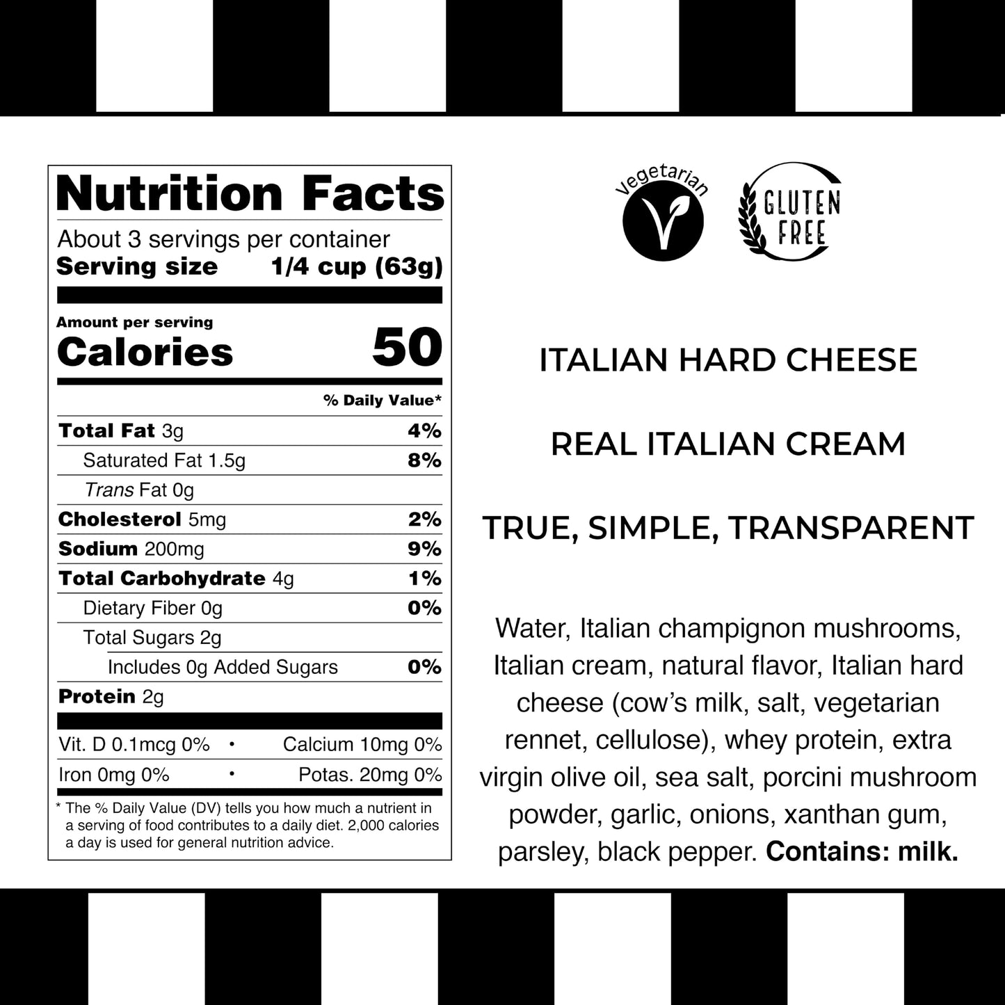 Italians Do It Better Alfredo Sauce (Mushroom Madness 2 Pack)