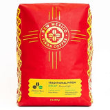 New Mexico Piñon Coffee Naturally Flavored Coffee (Traditional Piñon Ground Decaf, 2 pound)