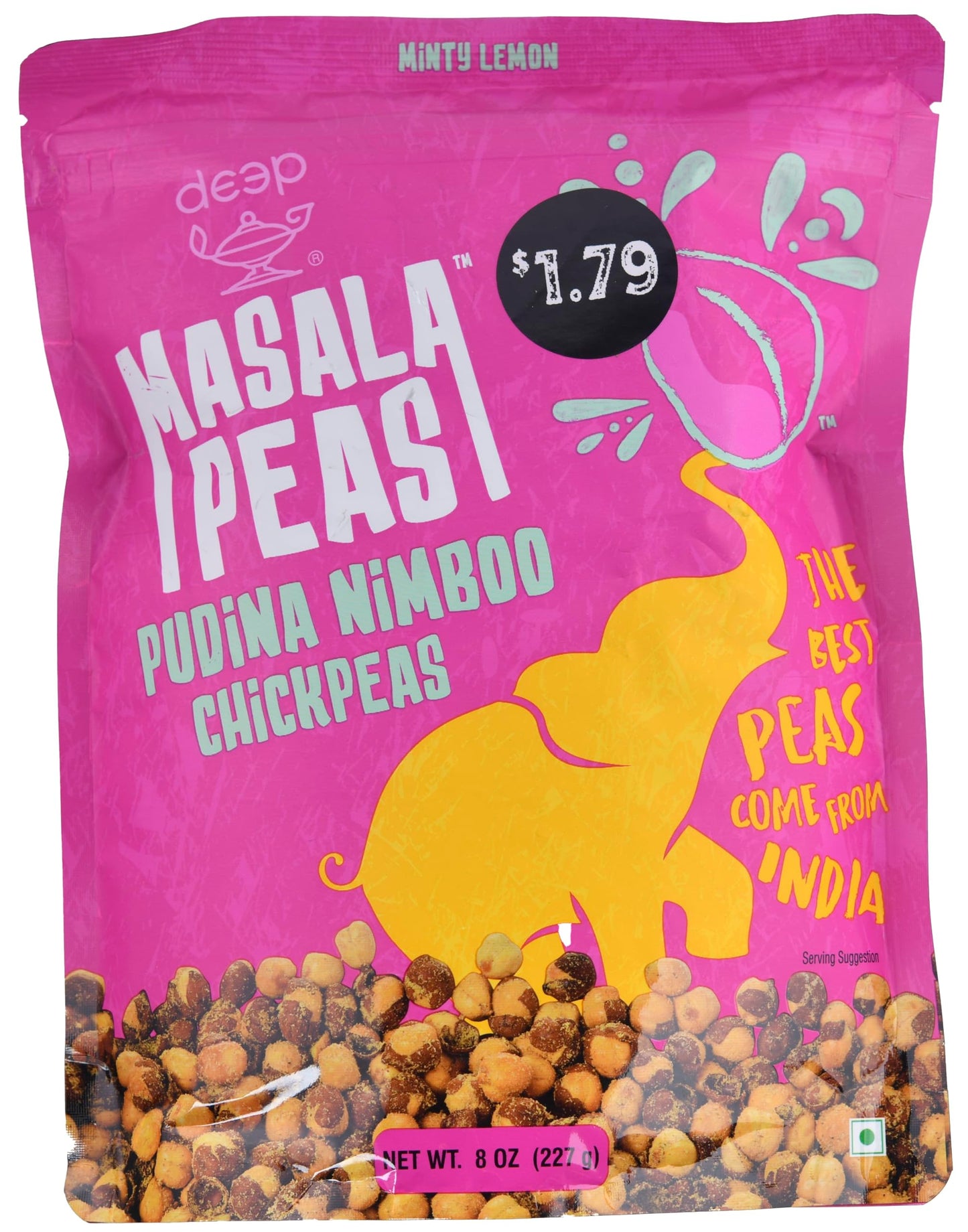 Masala Peas Pudina Nimboo Chickpeas (8oz)